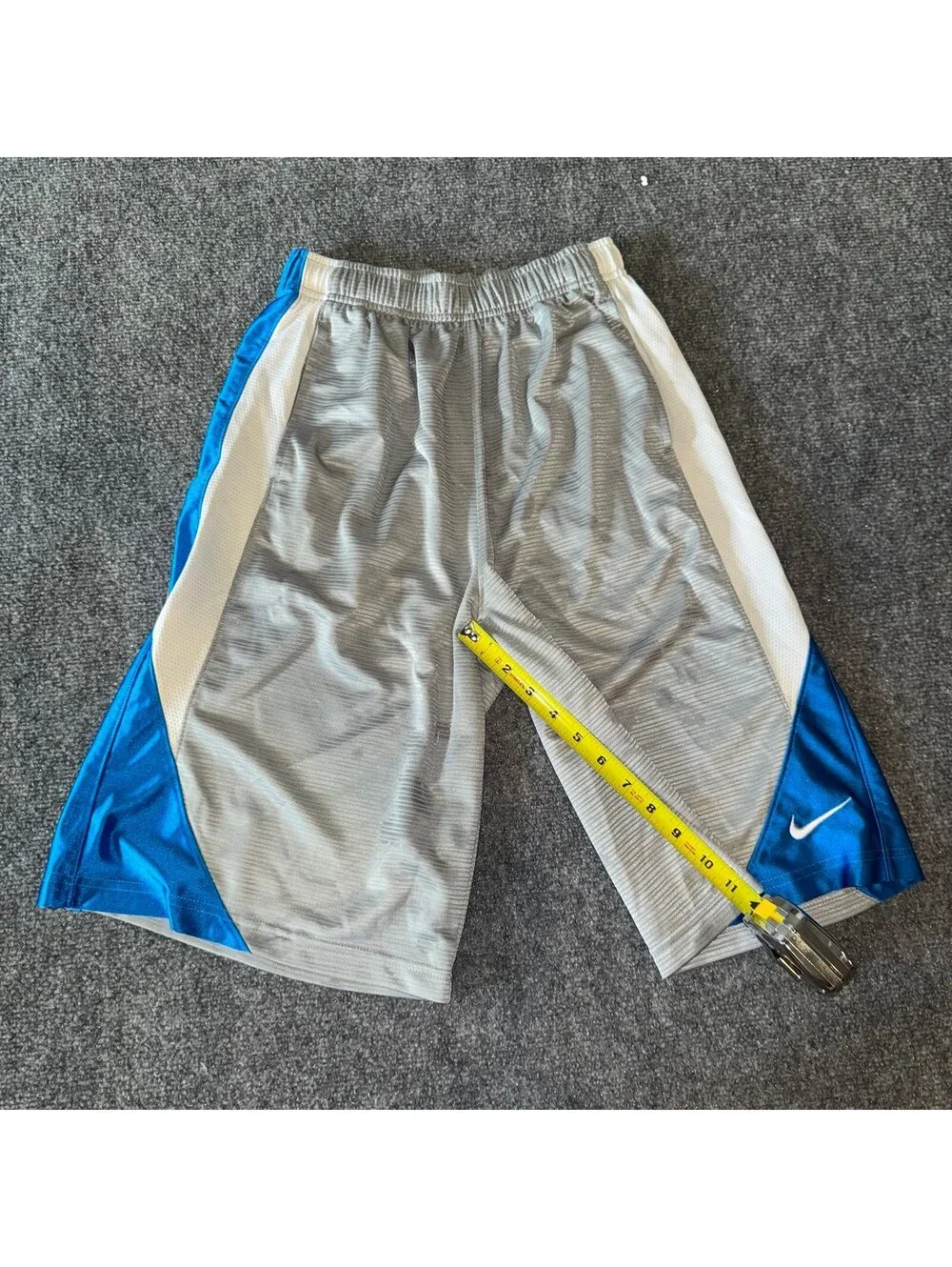 Nike Grail Baggy Dazzle Hoop Shorts Mens MD Vtg y2k 90s Rare